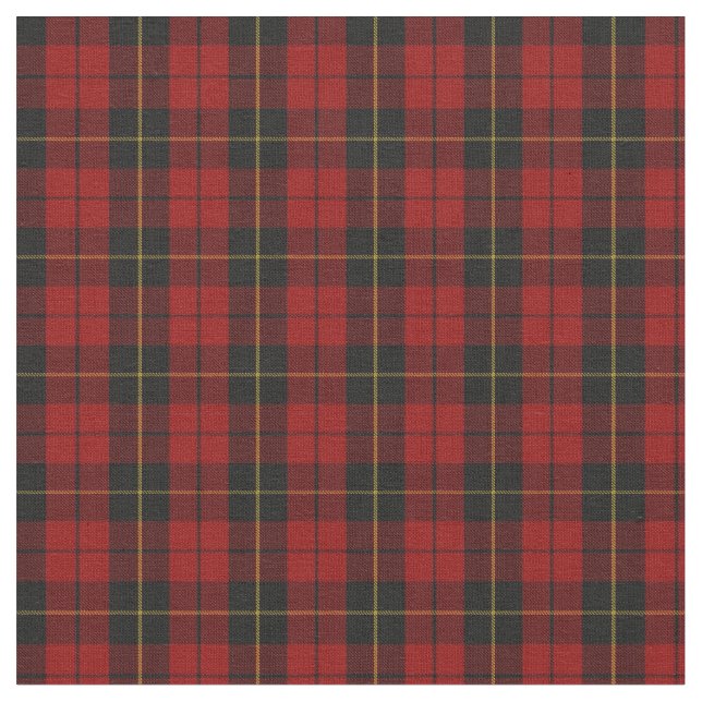 Tela Tartan Wallace Plaid Clánico Escocés (De cerca)