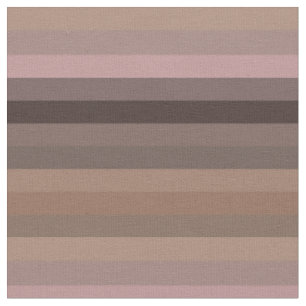 Tela Taupe Cálido y Rayas Marrones Arcilla Boho Neutral