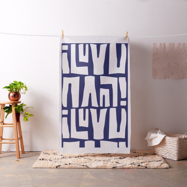 Tela Te amo tribal (In Situ)