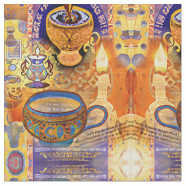 Tela Té de leche y velas