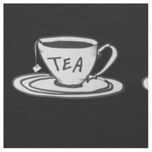 Tela Tea Lover Drawing Minimalista