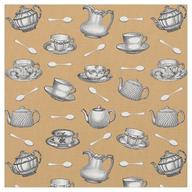 TELA TEA TIME FABRIC (De cerca)