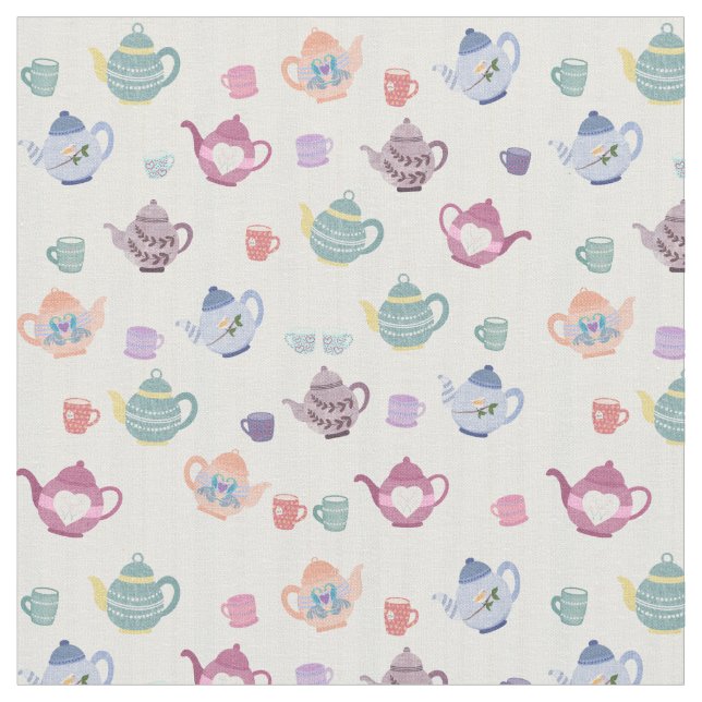 Tela Tea Time Mellow Stripe (De cerca)