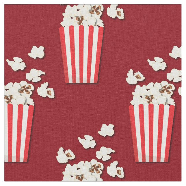 Tela Teatro de cine Cute de Popcorn (De cerca)