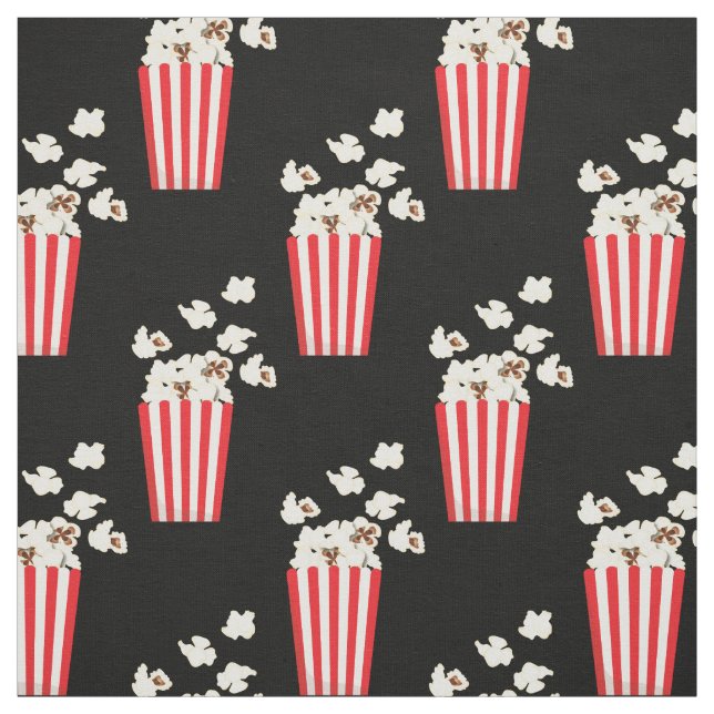 Tela Teatro de cine de Popcorn Cute (Retal)