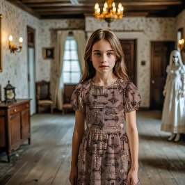 Tela Teclas de época embrujadas