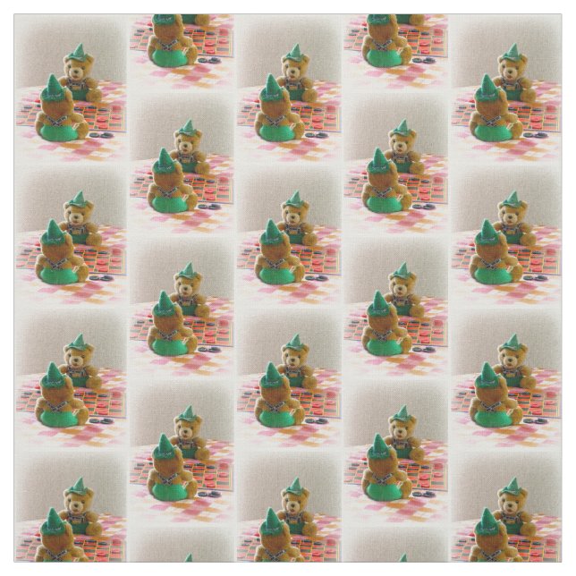 Tela Teddy Bear Fabric (Retal)