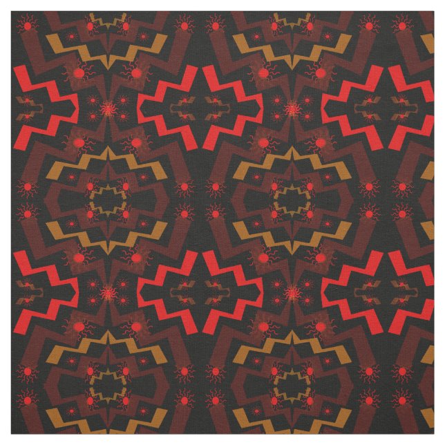 Tela Tejido abstracto de Suns Lightning (Retal)