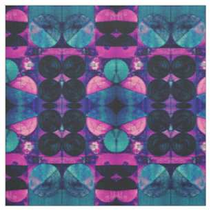 Tela Tejido abstracto rosa y azul 369
