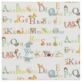Tela Tejido - Alfabeto