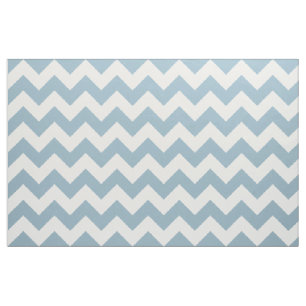 Tela Tejido Aquamarine Blue Chevron Zigzag