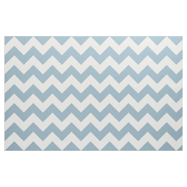 Tela Tejido Aquamarine Blue Chevron Zigzag (Yarda)