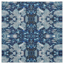 Tela Tejido azul cristalino