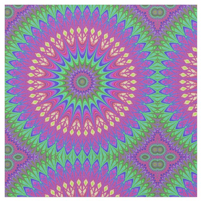 TELA TEJIDO BOHEMIANO (De cerca)