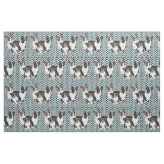 Tela Tejido Cardigan Corgi