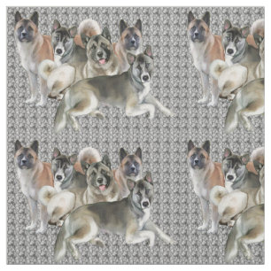 Tela Tejido cólico akita