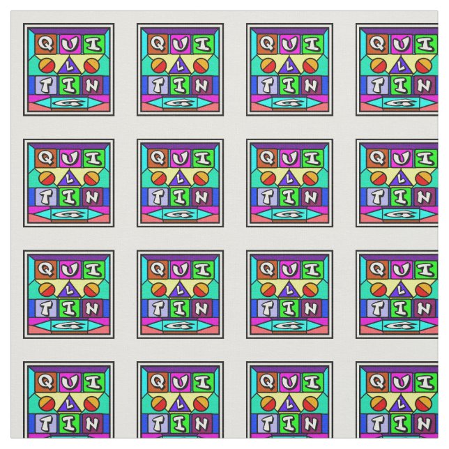 Tela Tejido cuadrado de Word (Retal)