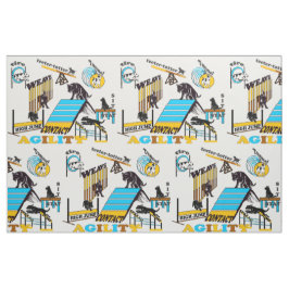 Tela Tejido de agilidad para los amantes del perro