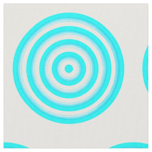 Tela Tejido de algodón de algodón con diseño circular (De cerca)