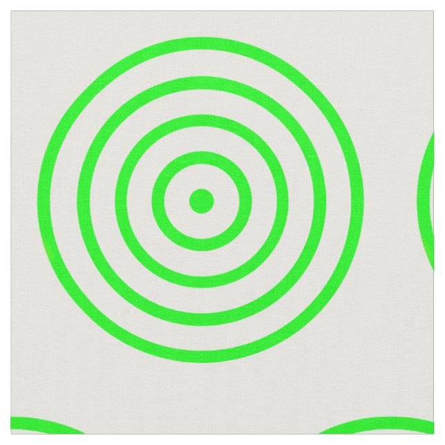 Tela Tejido de algodón de algodón con diseño circular (De cerca)