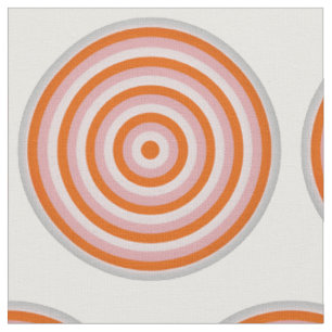 Tela Tejido de algodón de algodón con diseño circular