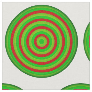 Tela Tejido de algodón de algodón con diseño circular