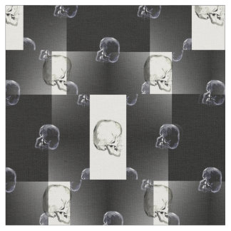 Tela Tejido de algodón de la tripulación del esqueleto