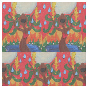 Tela Tejido de árbol de canto