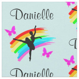 TELA TEJIDO DE BAILAJE PERSONALIZADO AZUL RAINBOW