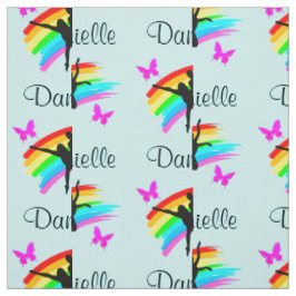 TELA TEJIDO DE BAILAJE PERSONALIZADO AZUL RAINBOW