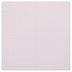 Tela Tejido de Bonito con puntos rosados