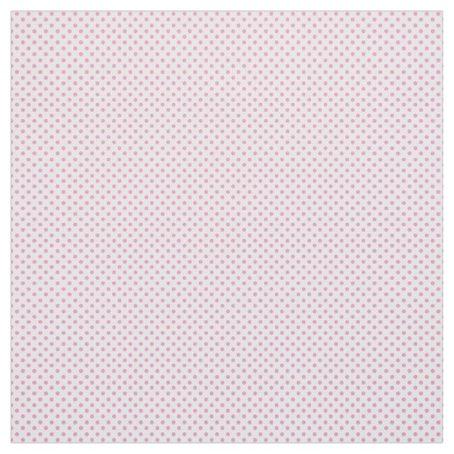 Tela Tejido de Bonito con puntos rosados (Retal)