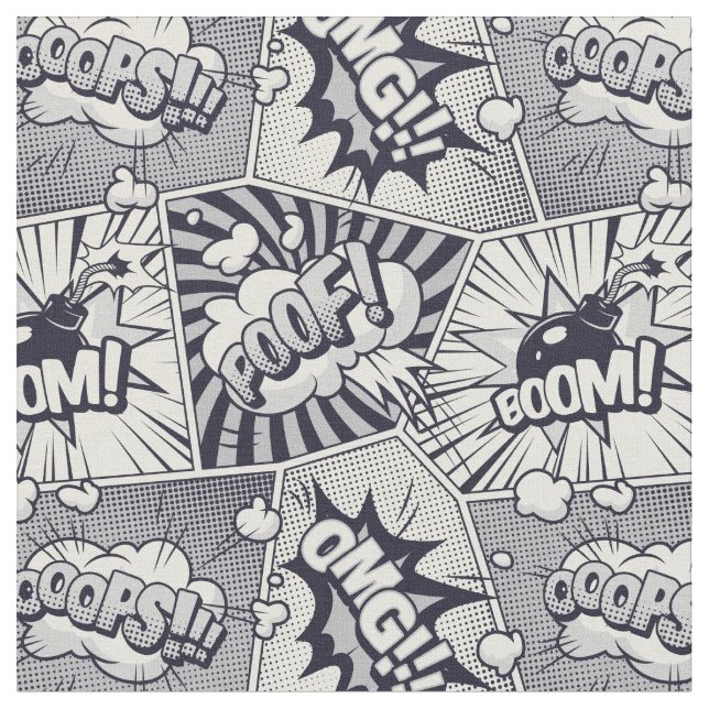 Tela Tejido de burbuja del discurso del libro de histor (De cerca)