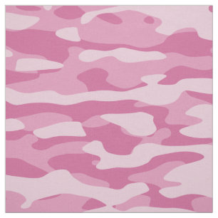Tela Tejido de camo rosado