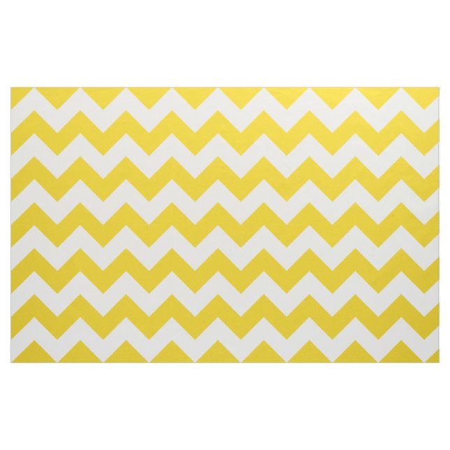 Tela Tejido de Chevron Zigzag amarillo limón (Yarda)