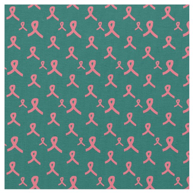 Tela Tejido de cinta rosa en Verde azulado (De cerca)