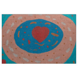 Tela Tejido de círculos de amor