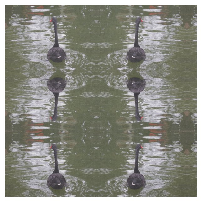 Tela Tejido de cisne negro (Retal)