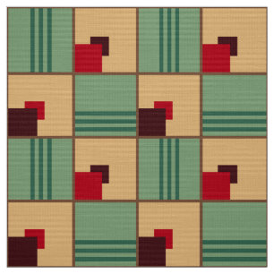 Tela Tejido de diseño Art Déco de los años 1930