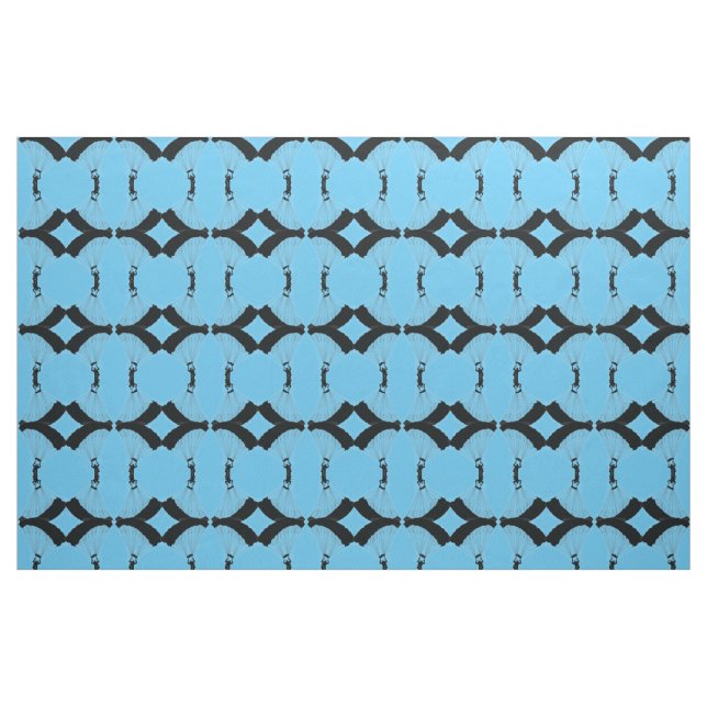 Tela Tejido de diseño de paracaidismo ("Cuarto gordo" (fat quarter))