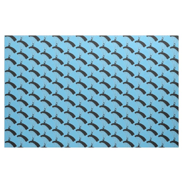 Tela Tejido de diseño de paracaidismo ("Cuarto gordo" (fat quarter))