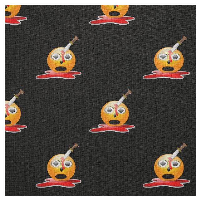 Tela tejido de emoji psicomotora (Retal)