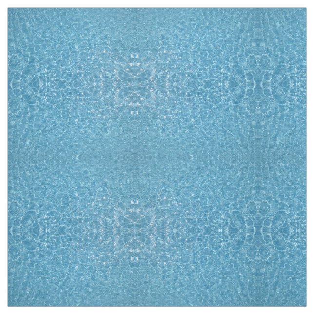 Tela Tejido de estanques azules (Retal)