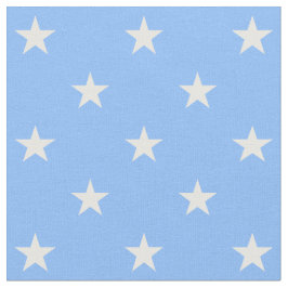 Tela Tejido de estrellas azules