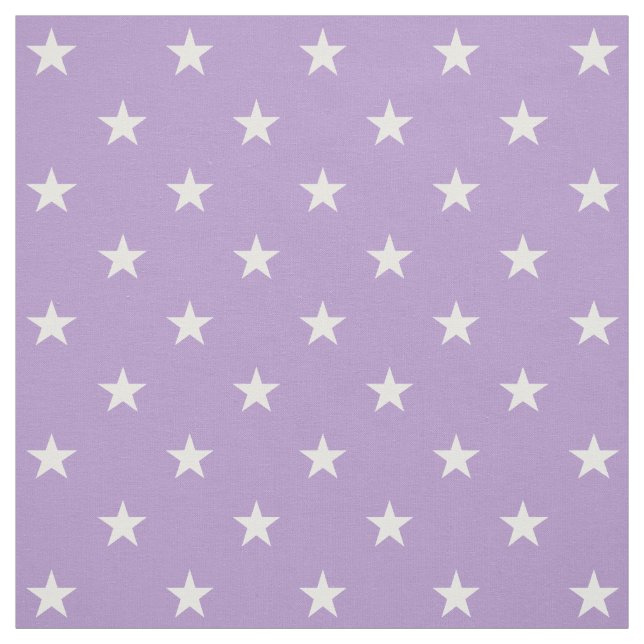 Tela Tejido de estrellas moradas (Retal)
