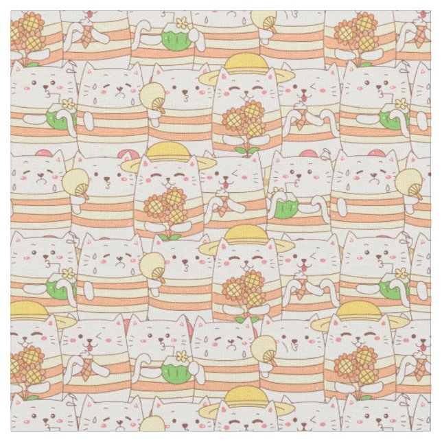 Tela Tejido de gatos de corte (De cerca)