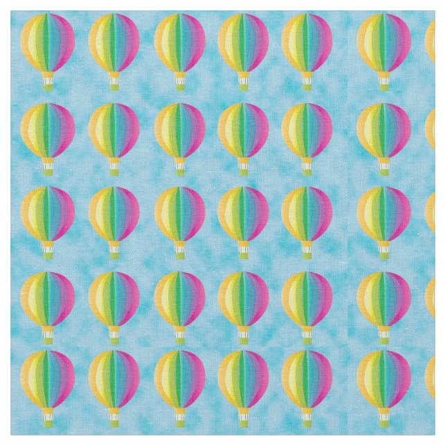 Tela Tejido de globos aerostáticos (De cerca)