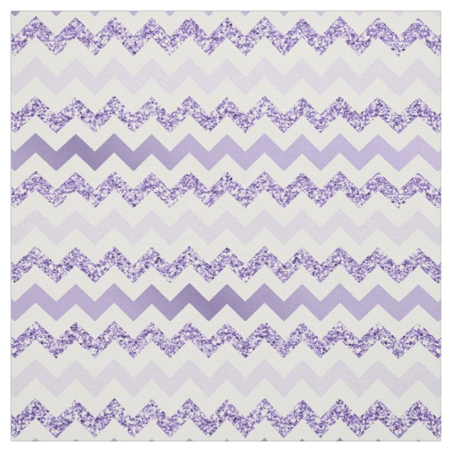 Tela Tejido de gradiente púrpura Chevron (Retal)