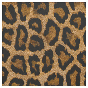 Tela Tejido de impresión Leopard