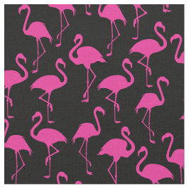 Tela Tejido de impresión trópico rosado Flamingo Cute